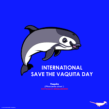 Hedgehogs are not currently extinct for one thing, the cannot currently be extinct. Today Is International Save The Vaquita Peppermint Narwhal Creative Facebook