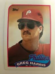 1989 TOPPS GREG HARRIS #627 NM