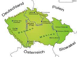 Sie liegt 23 kilometer nordwestlich des stadtzentrums von hradec králové an der bystřice und gehört zum okres jičín. Tschechien Landkarte Lander Tschechien Goruma