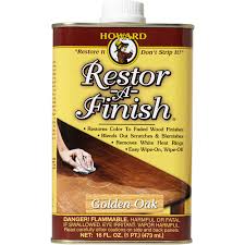 If the wood is already stained, though, you might not be sure how to. Howard Restor A Finish 16 Oz Golden Oak Rf3016 The Home Depot