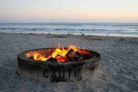 Bonfire On The Beach Southern California Camping San Diego Beach Camping San Diego
