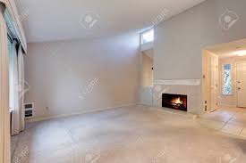 We did not find results for: Empty Living Space With Vaulted Ceiling Grey Walls Paint Color And Carpet Floor Cozy Fireplace With Beige Tile Surround Northwest Usa Stock Photo Picture And Royalty Free Image Image 93801414
