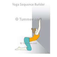 Browse our illustrated yoga pose library, with a collection of seated and standing poses, beginner poses, advanced poses and twists. Puppy Dog Pose Hands On Wall Yoga Uttana Shishosana Hands On Wall Yoga Sequences Benefits Variations And Sanskrit Pronunciation Tummee Com