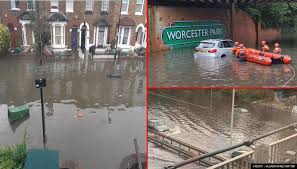 The london fire brigade received around 70 calls about flooding in croydon. Jmgyrzg1hscjgm