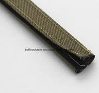 Automotive Thermal Management Heat Shield Sleeve with Carbon Fiber Look Lava Tube