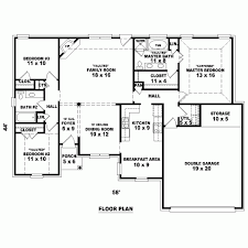 Check spelling or type a new query. House Plan 46558 Traditional Style With 1597 Sq Ft