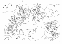 Ausmalbilder Zu Weihnachten Weihnachtsmann Nikolaus Und Adventszeit