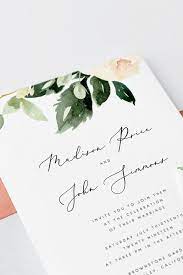 Top 10 Printable Wedding Invitations On Etsy Floral Wedding Invitations Pink Wedding Invitations Flower Wedding Invitation