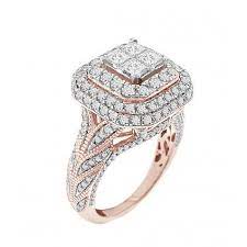 Buy Discount Halo Diamond Rings Online With Financing Diamond Fashion Rings Diamond Cluster Engagement Ring Diamond Rings Design