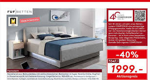 Nutzen sie unseren service für ihre betten. Polsterbett Ruf Betten Angebot Bei Mobel Rieger