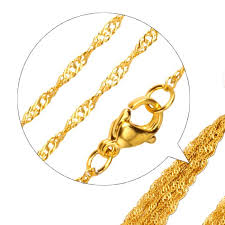 32in 999er gold 24 carat plated las