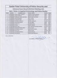 Answered 2 years ago · author has 386 answers and 292.7k answer views. Result And Related Details Sardar Patel University Of Police Security And Criminal Justice Jodhpur