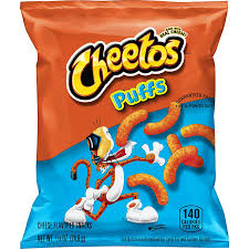 One cheetos probably won't hurt, but check the ingredients (i don't eat them, so i can't). Amazon Com Cheetos Puffs Cheese Flavored Snacks 0 875 Ounce Pack Of 40 Garden Outdoor