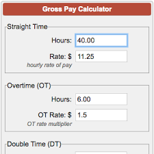 Gross Pay Calculator