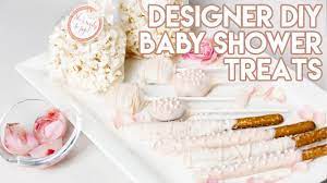Have a fun gender reveal party with this awesome diy gender reveal balloon box. 4 Easy Diy Baby Shower Treats Jessi Malay