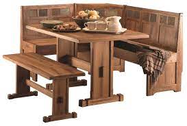It is, after, all the most important breakfast 3 piece dining table set it is a great breakfast set that includes one table and two stools. Rustic Breakfast Nook Set With Side Bench Sadler S Home Furnishings Table Chair Set With Bench