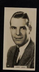 Larry Gray Vintage Movie Film Star Trading Card Cinema Stars 81