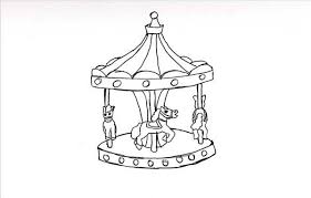 How To Draw A Merry Go Round Ehow Com Merry Go Round Round Tattoo Easy Drawings