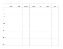 It gives you a perspective of what tasks you need to accomplish on time. Study Timetable Calendar Word Format Templates At Allbusinesstemplates Com