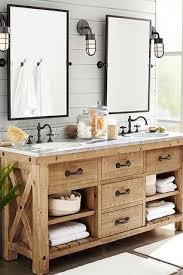 Rustic Industrial Farmhouse Bathroom Rustic Master Bathroom Bathroom Remodel Master Modern Farmhouse Bathroom