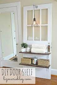 Grab a couple of old shutters that are huge in size so that they work perfectly for the use as doors and pairs of wheels that give the required sliding movement for the shutters. Repurposed Old Door Ideas The Idea Room
