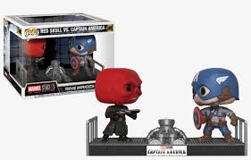 Red skull versus captain america. Marvel Movie Moments Captain America Vs Captain America Vs Red Skull Funko Pop 1024x604 Png Download Pngkit