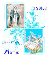 On honore en ce jour l'assomption de la sainte vierge marie, mère de jésus, dont le corps ressuscité fut enlevé par les anges trois jours après sa mort et porté vers le ciel. á… 7 Assomption Images Photos Et Illustrations Pour Facebook Bonnesimages