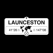 Launceston Tasmania With World Map Coordinates Gps Map Coordinates World Map Road Trip Planner