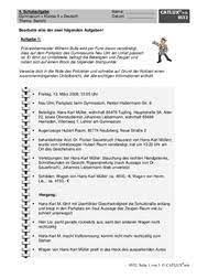 Folgende grundformen schriftlicher arbeiten sieht der bayerische lehrplanplus für die 5. Aufsatz Deutsch Klasse 5 Gymnasium Catlux