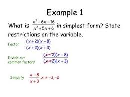 Simplifying Rational Expressions Simplifying Rational Expressions Rational Expressions Simplify