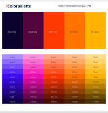 List of amazing orange color combinations. 11 Latest Color Schemes With Purple And Orange Color Tone Combinations 2021 Icolorpalette