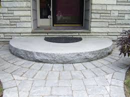 Moon print, crescent moon, moon man portrait, man on the moon, celestial art, lunar, astrology, moon and stars, moonlight astronomy, harvest. 8 Wide Half Moon Solid Granite Step With Unilock Walkway Granite Steps Outdoor Decor Patios