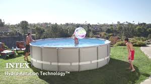 Presentation Hd Technologie Intex Hydro Aeration Pour Piscine Marchedelapiscine Com Youtube