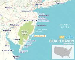 Map Of Beach Haven Nj Map Of Beach Haven, New Jersey - Live Beaches