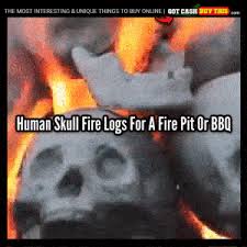 We did not find results for: Human Skull Fire Logs Create The Fire Pit From Hell