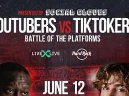When is youtubers vs tiktokers? Youtube Vs Tiktok Boxing How Can I Watch The Event Givemesport