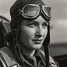 My mother, 1942. She was a Captain in the WASP's, ( Woman's Air Force  Service Pilot) in WWII. (She was flying planes and going fast, slightly  before everything was designed to look