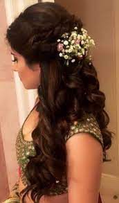 Headband and short hairstyle for a wedding. Reception Indian Wedding Hairstyles For Short Hair Addicfashion