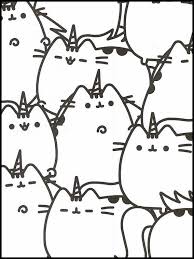 Pusheen 83 Printable Coloring Pages For Kids Gatito Para Colorear Paginas Para Colorear Para Ninos Dibujos