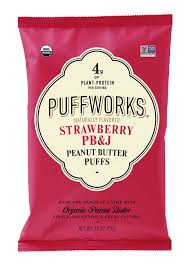 A healthy peanut butter and jelly sandwich takes just seconds to make. Buy Puffworks Strawberry Pb J Organic Peanut Butter Puffs Organic Gluten Free Vegan Non Gmo Kosher Healthy Plant Based Protein Snacks 3 3 5 Oz Bags Online In Indonesia B08124h5zw