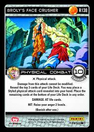 Free shipping for many products! Broly S Face Crusher Dbz Tcg Card Text Data And Image Dbz Top Cut