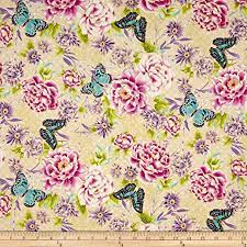 Check spelling or type a new query. Amazon Com Flights Of Fancy Oriental Flower Ecru Metallic Quilting Fabric By The Yard
