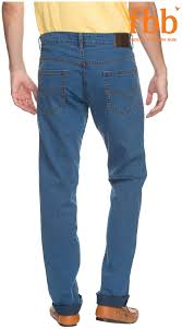 Dj C Men Low Rise Straight Fit Jeans Blue