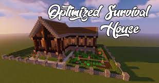 Minecraft bedrock edition pc version game free download. Optimal Survival House 1 12 Minecraft Map