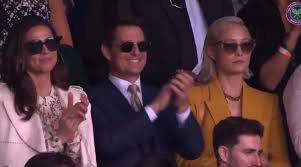 Updated 10:28 pm et, tue october 6, 2020. Tom Cruise Fist Bumps David Beckham At Euro 2020 Final Attends Wimbledon With Hayley Atwell Entertainment News The Indian Express