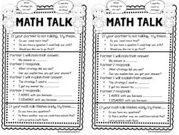 Accountable Math Talk Student Anchor Chart