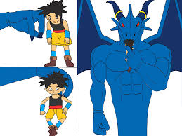 shu and blue dragon /2 by Jfs25 -- Fur Affinity [dot] net
