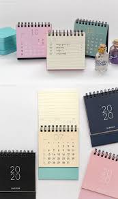 2021 Mini Calendar 4colors Desk Calendar Simple Calendar Etsy Mini Calendars Desk Calendar Simple Desk Calendars