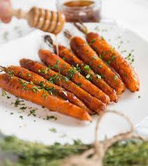 These Honey Balsamic Roasted Carrots Are Beautifully Caramelized In A Sweet And Sticky Glaze Th Balsamic Carrots Roasted Roasted Carrots Honey Roasted Carrots