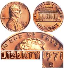 1971 s doubled die obverse ddo lincoln memorial cent penny